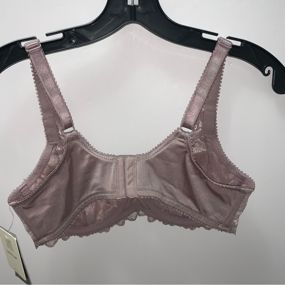 DEESSE size 36 B LACE UNDERWIRE BRA keyhole penningtons addition elle NWT - Picture 5 of 15